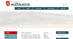 Desktop Screenshot of hostalkova.cz